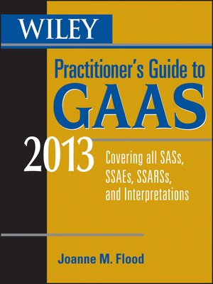 cover image of Wiley Practitioner's Guide to GAAS 2013